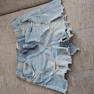 Women's light Black Label shorts